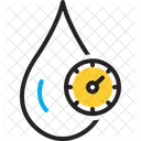 Cholesterol Cardiology Fitness Blood Control Gauge Health Indicator Drop Icon