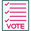 Choose Elections Oath Icon