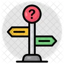 Choose Path Path Selection Business Direction Icon