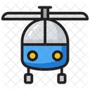 Helicopter Heli Aircraft Icon