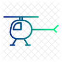 Heli Helicopter Flight Icon