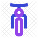 Chopper motorcycle front  Icon