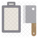 Chopping Boardcleaver Restaurant Kitchen Icon