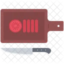 Board Knife Tomato Icon