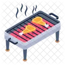 Barbecue Bbq Chops Grill Icon