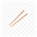 Wooden Chopstick Kitchenware Icon