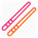 Chopsticks Wood Sticks Icon