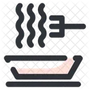 Chopsticks Spaghetti Food Bowl Icon