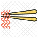 Noodles Vermicelli Chopsticks Icon