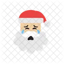 Papai noel chorando  Ícone