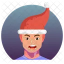 Chorando Papai Noel  Ícone
