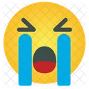 Emoticon de chorar  Ícone