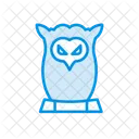 Chouette Oiseau Halloween Icon