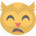 Chouette Emoji Visage Icon