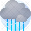Chovendo Tempo Chuva Ícone