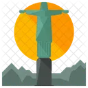 Christ Corcovado Brazil Icon
