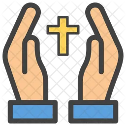 Christentum Gebet Emoji Symbol