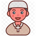 Christian Religious Guy Boy Icon
