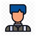 Christian Man Avatar Icon