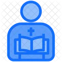Christian Choir Book Icon