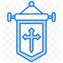 Christian Banner Religion Easter Icon