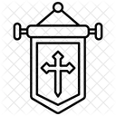 Christian banner  Icon