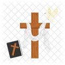 Cross Bible Religion Icon