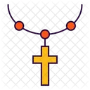 Christian Cross Necklace Icon