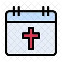Easter Calendar Date Icon