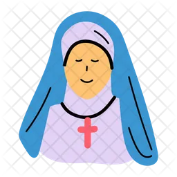 Christian Female  Icon