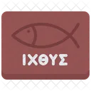 Fish Sign Name Icon