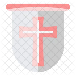 Christian Flag  Icon