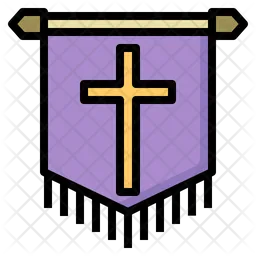 Christian Flag  Icon