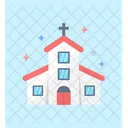 기독교의 집 교회 교회 건물 아이콘