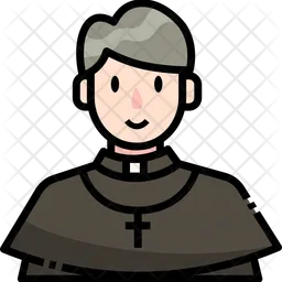 Christian Monk  Icon