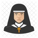 Christian Woman Catholic Clergy Icon