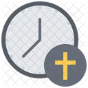 Cross Time Date Icon