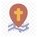 Christianity Religion Location Icon