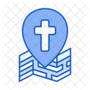Christianity Location Christianity Location Icon