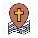 Christianity Religion Location Icon