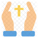 Christianity Prayer Emoji Emoticon Icon