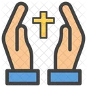 Christianity Prayer Emoji Emoticon Icon