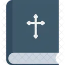 Christliches religiöses Buch  Symbol