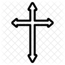 Christliches Kreuz Kreuz Christentum Symbol