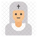 Christliches Madchen Weiblich Avatar Symbol