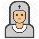 Christliches Madchen Weiblich Avatar Symbol