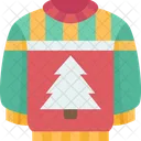 Christmas Sweater Festive Icon