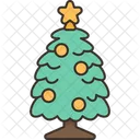Christmas Tree Festive Icon
