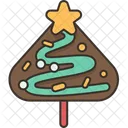 Christmas Tree Brownies Icon
