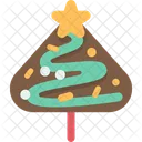 Christmas Tree Brownies Icon